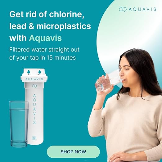 Aquavis Pulse 10 Under Sink Water Filter System, Third-Party Tested, Removes Lead, PFAS, Chlorine, Microplastics, VOCs, High-Flow Activated Carbon Filtration, DIY 15-Min Install, 750 Gallons Capacity