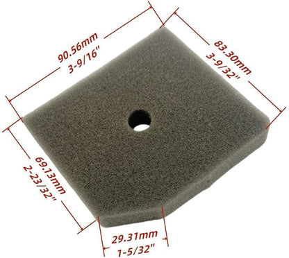 Air Filter Cleaner Replacement for Westinghouse iGen2200 / iGen2200c / iGen2500 / iGen2500c / iGen2800 / iGen2800c, WH2200iXLT, WH2400i for Roybi RYi2322 RYi2300BTA RIG2000PCB Inverter Generator