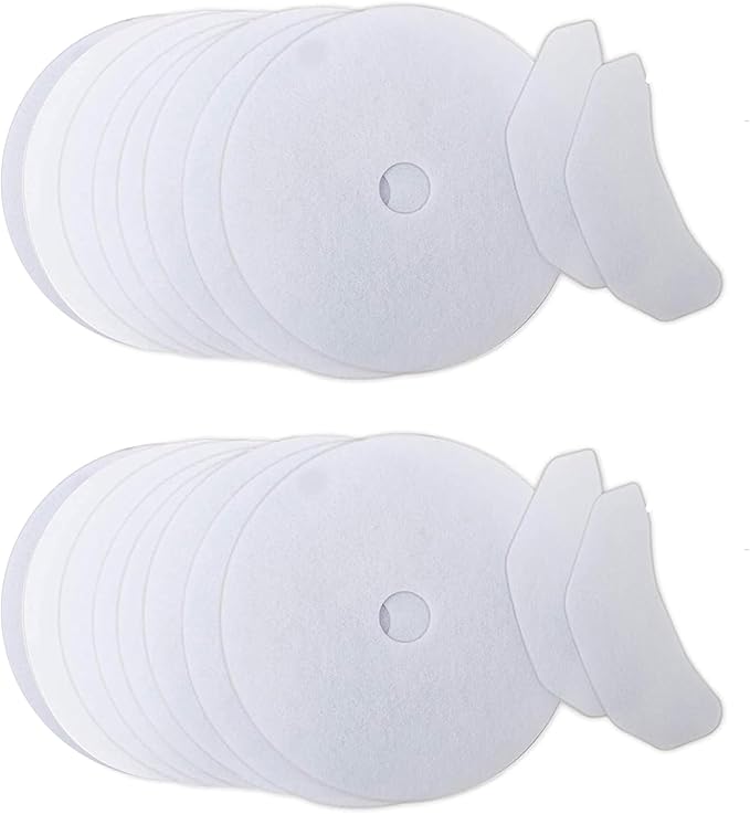 REDYY 20 Pieces Cloth Portable Dryer Exhaust Filters Set Universal Dryer Lint