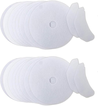 REDYY 20 Pieces Cloth Portable Dryer Exhaust Filters Set Universal Dryer Lint