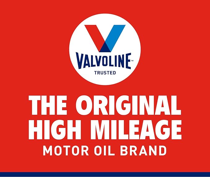 Valvoline Motor Oil, 5W-20, 5 QT | High Mileage | Synthetic Blend | MaxLife Technology | Pack of 2