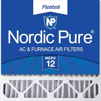 Nordic Pure 20x20x5 (Actual Size: 19 5/8 x 19 7/8 x 4 3/8) Honeywell/Lennox Replacement MERV 12 Air Filter 1 Pack