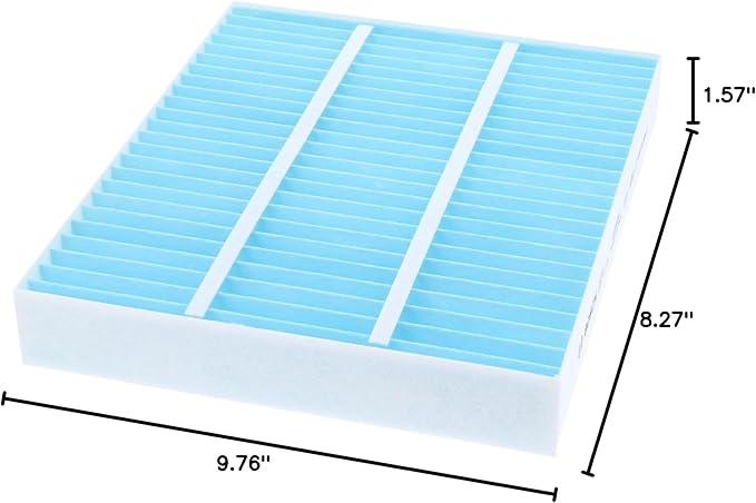 BOSCH 6039C HEPA Cabin Air Filter - Compatible with Select Buick Cascada, Encore, LaCrosse, Regal, Verano; Cadillac ELR, SRX; Chevrolet Cruze, Malibu, Orlando, Sonic, Spark, Trax, Volt; Saab 9-5