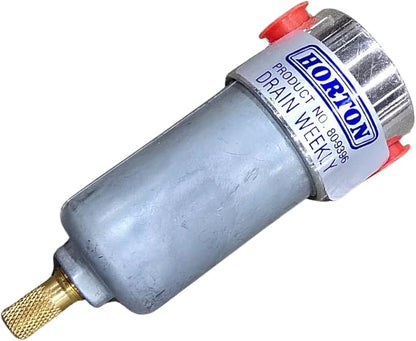 Horton 994002 Air Line Filter for Fan Clutch (1/4" NPT) | Water Drain & Moisture Separator | Heavy Duty Pneumatic Protection | Replaces 809396, Volvo 62839-0001, and Navistar 1651053C1