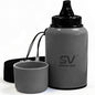 SmokeVac Handheld Personal Air Filter with 4-Layer Filtration & One-Way Check Valve – Portable Smoke & Odor Eliminator for Home, Car, Travel & Events (Grey)