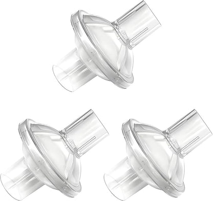 CPAP Filters - 3 PCS Universal CPAP Inline Filter for CPAP and BiPAP Machines Compatible with ResMed AirSense 10/11, CPAP Bacteria Filter for All 22mm & 25mm Tubing, CPAP Supplies