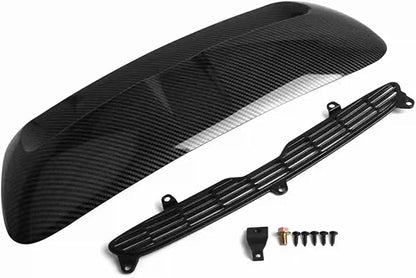 Car Bonnet Scoop Air Vent Intake Replacement Compatible For BMW And Mini R56 2007-2013 51132756095 51132757694 51232752275 Car Accessories(Carbon look)