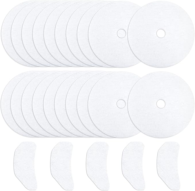 25PCS Cloth Dryer Exhaust Filter for Panda by Blutoget - Universal Dryer Lint Filter Cloth-Compatible for Panda Magic Chef Avant Sonya Dryer-20 Exhaust & 5 Air Intake Filter