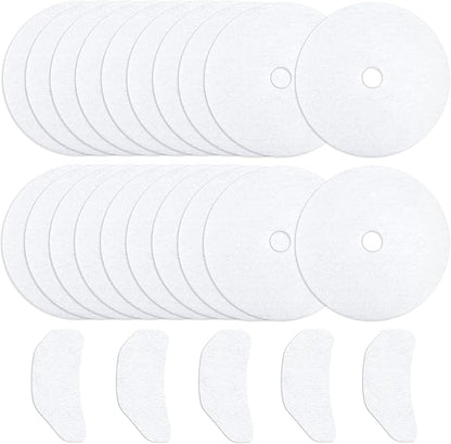 25PCS Cloth Dryer Exhaust Filter for Panda by Blutoget - Universal Dryer Lint Filter Cloth-Compatible for Panda Magic Chef Avant Sonya Dryer-20 Exhaust & 5 Air Intake Filter