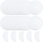 25PCS Cloth Dryer Exhaust Filter for Panda by Blutoget - Universal Dryer Lint Filter Cloth-Compatible for Panda Magic Chef Avant Sonya Dryer-20 Exhaust & 5 Air Intake Filter