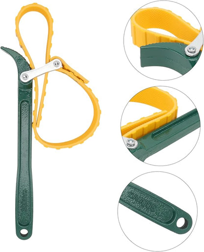 Steel Wrench Tool for Truck Farm Equipment Belt Type Filter Wrench Non-skid Design