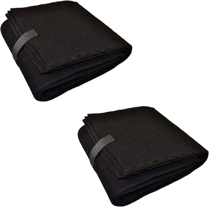 CFS – Pack of 2, Universal Cut to Fit Carbon Pre-Filter Pad Roll for Air Purifiers, Range Hood, Furnace Filters, & Air Conditioner Filters – Fresh Air for Indoor – Charcoal Air Filter Sheet – 12"x48"