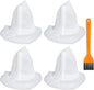4 Pack Filter Replacement for Black and Decker AdvancedClean Cordless Handheld Vacuum VF110 CHV1410L BDH2000L HHVI320JR02, Compact Pet and Car Hand Vac Filters