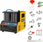 AUTOOL Automotive Motorcycle 4 Cylinder Ultrasonic Wave Injector Cleaner Petrol Injection Tester Cleaning Kit Tester