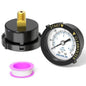 MEANLIN MEASURE 0~60Psi Plastic Frame 1/4" NPT Start and Clean Filter Pressure Gauge, Suitable for Swimming Pool, Spa, Aquarium, Center Back Mount