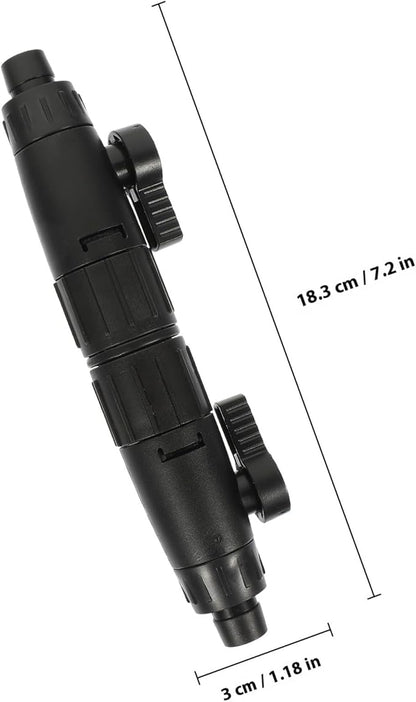Hemoton Fish Tank Filter Water Flow Regulating Valves Plastic Hose Adapter Connector Aquarium Supply 3/8 Inch Quick Connect Switch for Aquatic Pets