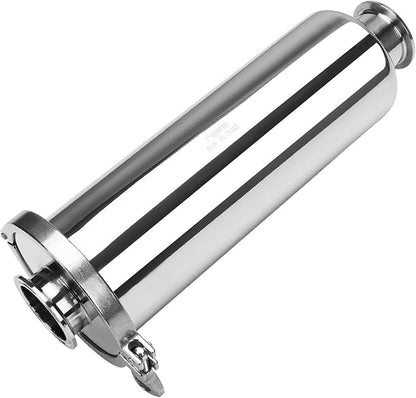 DERNORD 2 Inch Tri-Clamp Filter - Sanitary Fittings Inline Straight Strainer SS304 with 30 Mesh Stainless Steel Screen