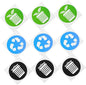 Artibetter 12PCS Self-Adhesive Trash Recycling Stickers for Indoor and Outdoor Use Garbage Sorting Labels Symbols for Easy Identification