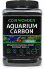 Aquarium Activated Carbon – Charcoal Filter Media Pellet Granules for Fish Tank & Pond – 1 Kg (2.2 lb) – Steam Activated Coconut Shell Carbon – Coir Wonder