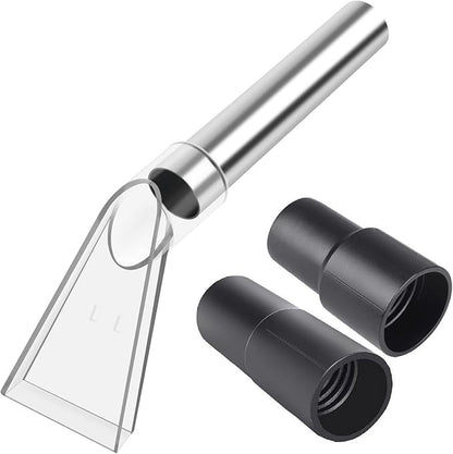 Shop Vac Extractor Attachment for Upholstery & Carpet Cleaning Accessory Hand Wand with Viewing Head Auto Detailing Vacuum Head Hand Tool for Truck Mount & portable Extractor Vacuum Cleaner