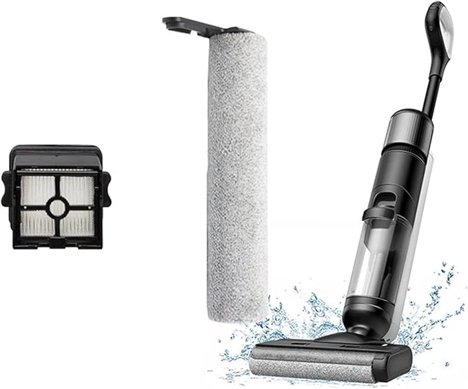 Main Roller Brush With Filters Compatible For Ultenic AC1 Elite Floor Scrubber Wet Dry Vacuum Cleaner Accessories