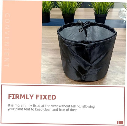 2pcs Duct Vent Covers Oxford Cloth Plant Tent Covers Dust for Grow Tents Easy Installation for Indoor Gardens and Ventilation Systems
