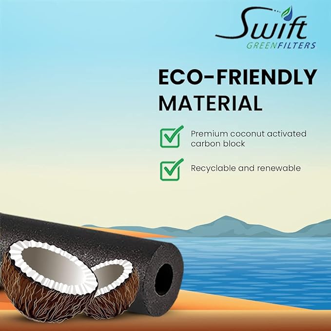 Swift Green Filters SGF-A1 Compatible Commercial Water Filter for 3M/RV MARINE, A1, 5610429, Made in USA, White, 3 Count