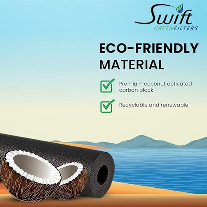 Swift Green Filters SGF-96-25 VOC-B Compatible Commercial Water Filter for EV9692-21,Cartridge 4FC, Made in USA