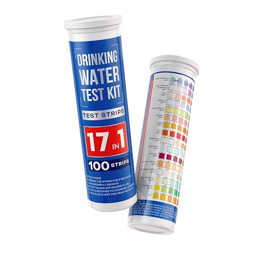 All-New 20 in 1 Drinking Water Testing Kit 120 Strips, Home Tap and Well Water Test Kit for Hardness, Lead, Iron, Copper, Chlorine, Fluoride
