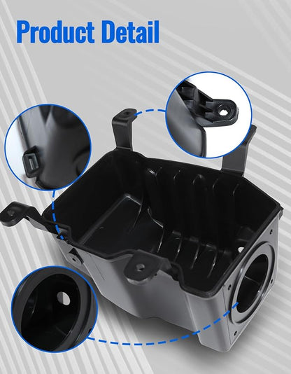 Air Filter Box Cleaner Case for Yamaha Raptor 700 700R 06-25, Fuel Customs Intake High Flow Airbox Box Housing for Yamaha Raptor 700 700R 2006-2025, Replace OEM #1S3-14411-00-00