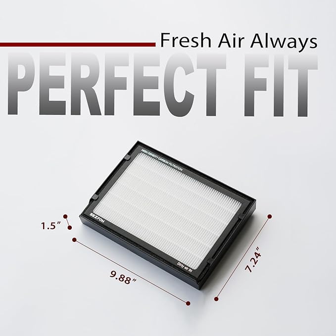 Cabin Air Filter for Toyota Tacoma Tundra Sequoia Land Cruiser(2022-2026) Lexus GX550 LS550 LX600 TX550(2024-2026),Dual layer Air Filter Replacement with Activated Carbon
