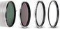 NiSi - 77mm Swift System VND Mist Kit, 1-5 Stop True Color Variable Neutral Density Filter, Swift Adapter Ring, Two Friction-Mounted Filters (ND16 4-Stop, Black Mist 1/4), Photography and Videography