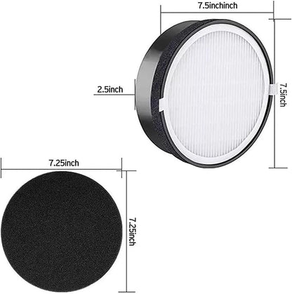 PM2.5 Hepa Filter，Compatible for Levoit Air Purifier LV-H132 Activated Carbon Filter