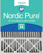 Nordic Pure 20x25x5 (Actual Size: 19 7/8 x 24 7/8 x 4 3/8) Honeywell/Lennox Replacement MERV 14 Air Filter 1 Pack