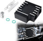 Thermal Bypass Valve Upgrade with Billet Filter Coupler Fit for 2019-2024 Ram 6.7L Cummins Diesel with 68RFE or Aisin AS69RC Transmission