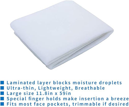 Merv 13 Filter Material, Air Filters for Stops Dust and Pet Dander as Small as 0.3 Microns (16 Ft²)