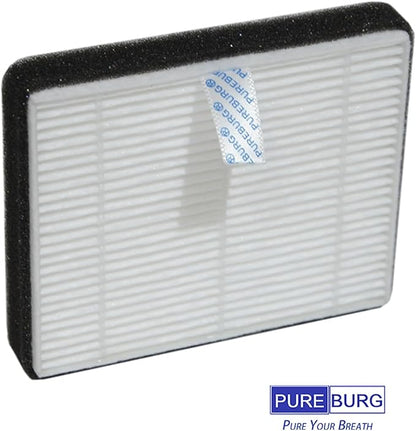 PUREBURG AP03 Replacement Filter Compatible with Conair Air Portable Air Purifier AP03, 6-Pack H13 True HEPA Air Clean Small Room