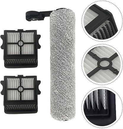 Roller Brush Filters For MMX Avac S878W Smart Wet & Dry Cordless Floor Washer, Floor Scrubber Filters Main Brush Accessories