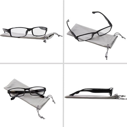 TruVision Readers Reading Glasses, Comfort Spring Hinges for Men and Women, 9501HP