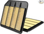 2-Pack Engine Air Filter Fits for 2022-17 Nissan Armada, 2023-14 INFINITI QX80, 2013-11 QX56 Air Filter Replacement 16546-1LA0A Car Accessories