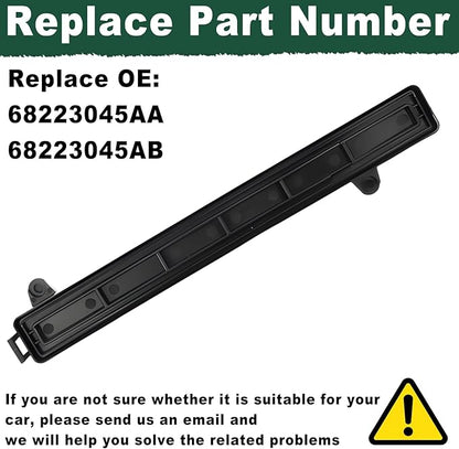 68223045AB Cabin Air Filter Cover Compatible with Jeep Cherokee 2.0L 2.4L 3.2L 2014 2015 2016 2017 2018 2019 Replace 68223045AA