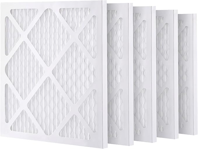 VEVOR Protective Pre Filters, 5 Pack, 15.75'' x 15.75'' Air Filter Replacement, High-efficient Stage 1 Filters Compatible w/BlueDri Scrubber, Air Purifiers, Water Damage Restoration Equipment
