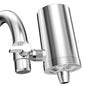 1200 Gallons Faucet Water Filter, 2.2 GPM Outlet Flow Rate Tap Water Filter, Six Improvements Water Faucet Filtration System, Removes Chlorine, Lead, Sediments, Bad Taste and More