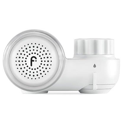 Filterbaby Skincare Filter 2.0, Bathroom Sink Filter Faucet for Skin Care, 99.9% Chlorine Removal - 0.000001 mm Carbon Fiber, Clinically Tested, Skin Hydration in 2 Weeks -(Pearlescent White)