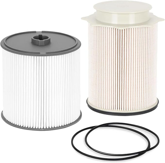 68436631AA and 68157291AA Fuel Filter Water Separator with Seals - Replacement for 2019-2024 Dodge Ram 2500 3500 4500 5500 6.7L Cummins Diesel