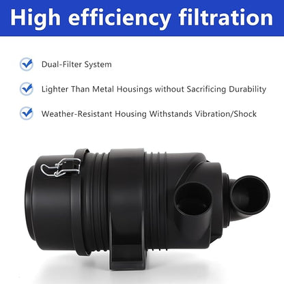 G057512 Air Cleaner with P821575 P822858 Air Filter - Fit for Donaldson FPG Radial Air Cleaner Housing Cap