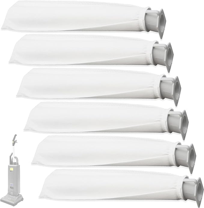 6-Pack MicroFilter fit for SEBO Auto-X S | Replacement Vacuum Filters for Windsor Sensor S12/S15/XP/SR & Essential G1 G2 Upright Vacuums |Replacement for Part#5301 5036ER Micro Hygiene Filter