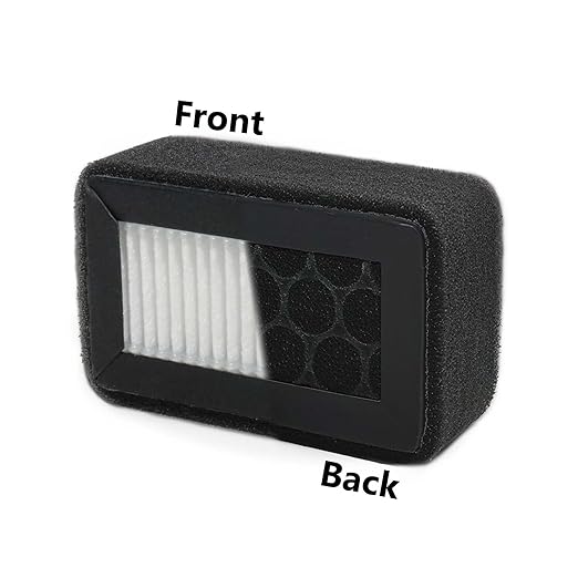 2 Pack HEPA 13 Activated Carbon Air Filter for Bamboo Lab X1/X1C/P1P/P1S 3D Printers - Replacement Filter for VOCs, PM2.5, Ultrafine Particles & Odors