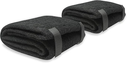 CFS – Pack of 2, Premium Universal Cut-to-Fit Carbon Pre Filters Pad Compatible with HRF-AP1, Filter A Models – Fresh & Filtered Air for Indoor and Home – Carbon Air Filter Sheet – 15.5" x 48"