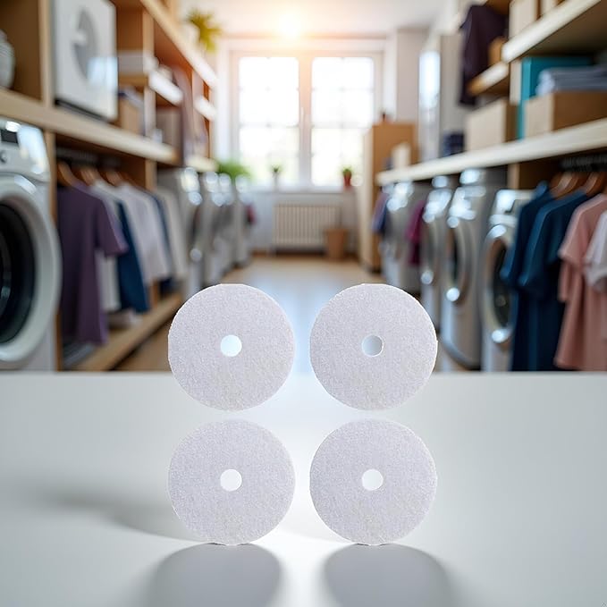 10 Pcs Universal Cloth Dryer Exhaust Filter Portable Replacement Lint Filter Air Intake Paper Filters for Chef Dryer, Dryer Replacement Parts Accessories (White,227 x 33 mm)